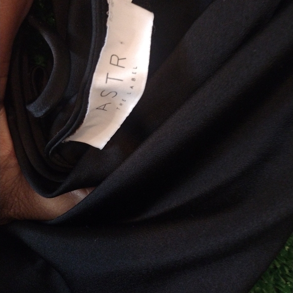 Astr Black Midi Dress - Picture 2 of 3